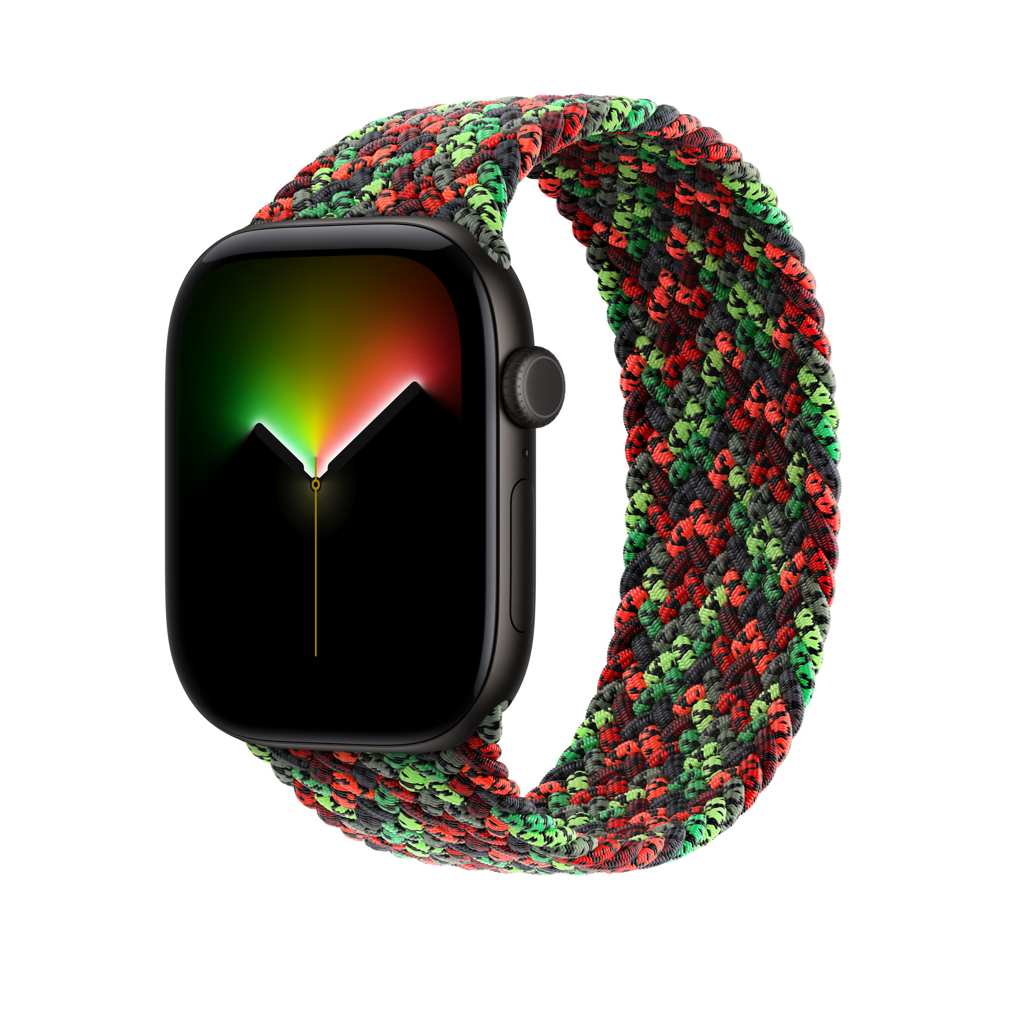 46mm Black Unity Braided Solo Loop - Unity Connection - Size 10