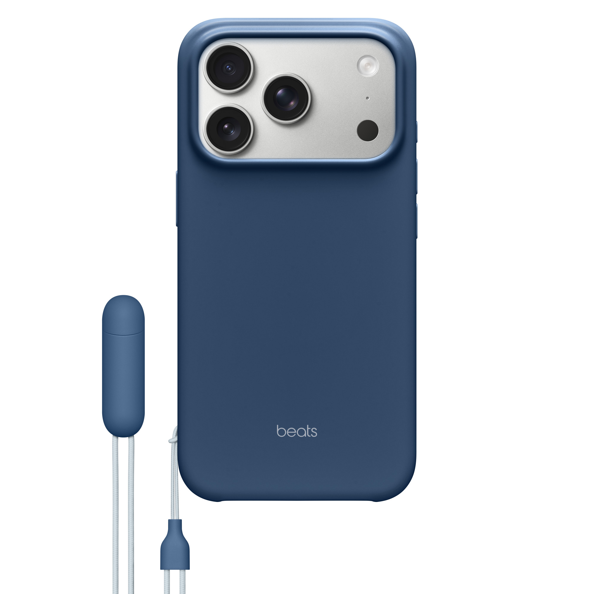 Beats iPhone 17 Pro Kickstand Case with MagSafe and Camera Control – Bedrock Blue