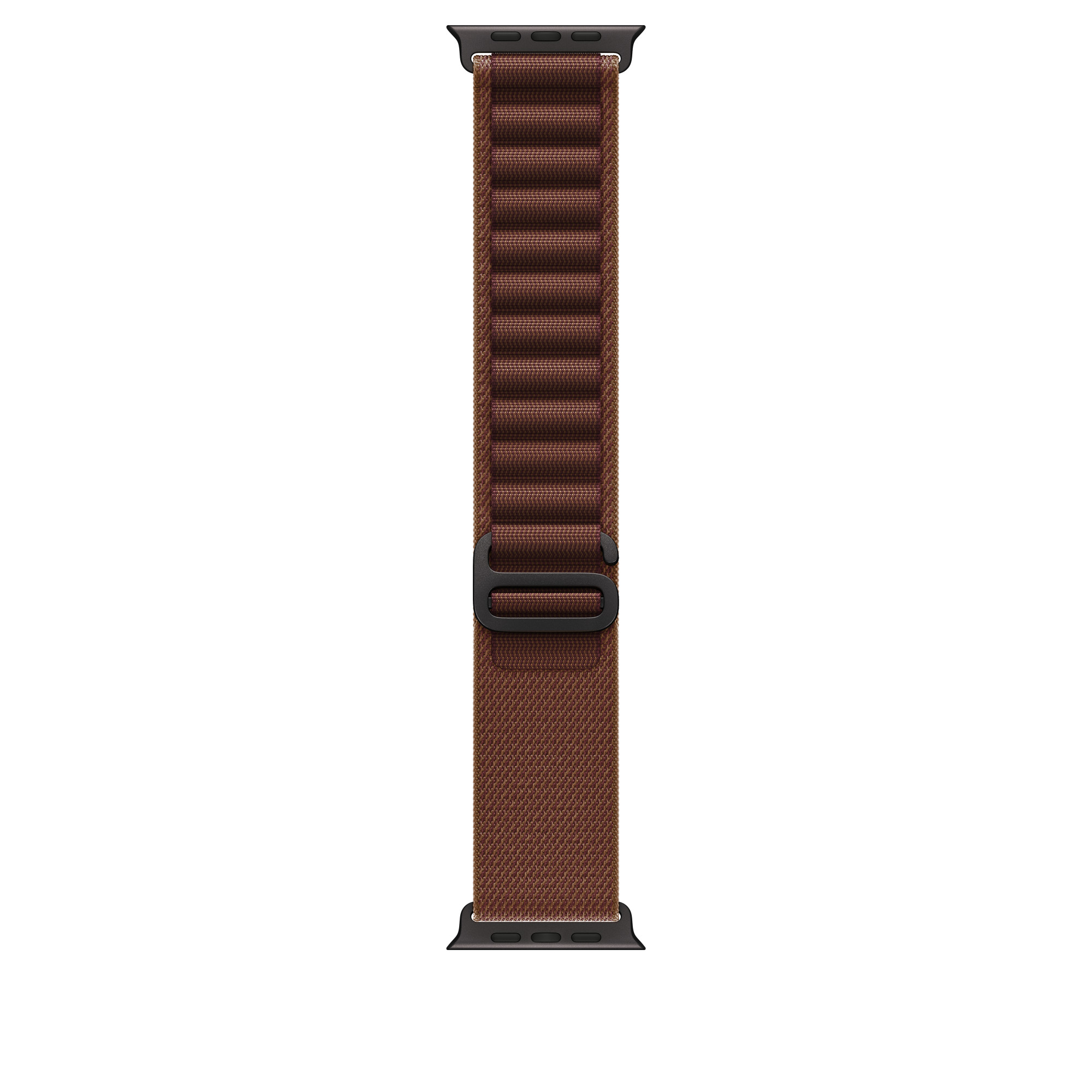 49mm Burgundy Alpine Loop - Medium - Black Titanium Finish