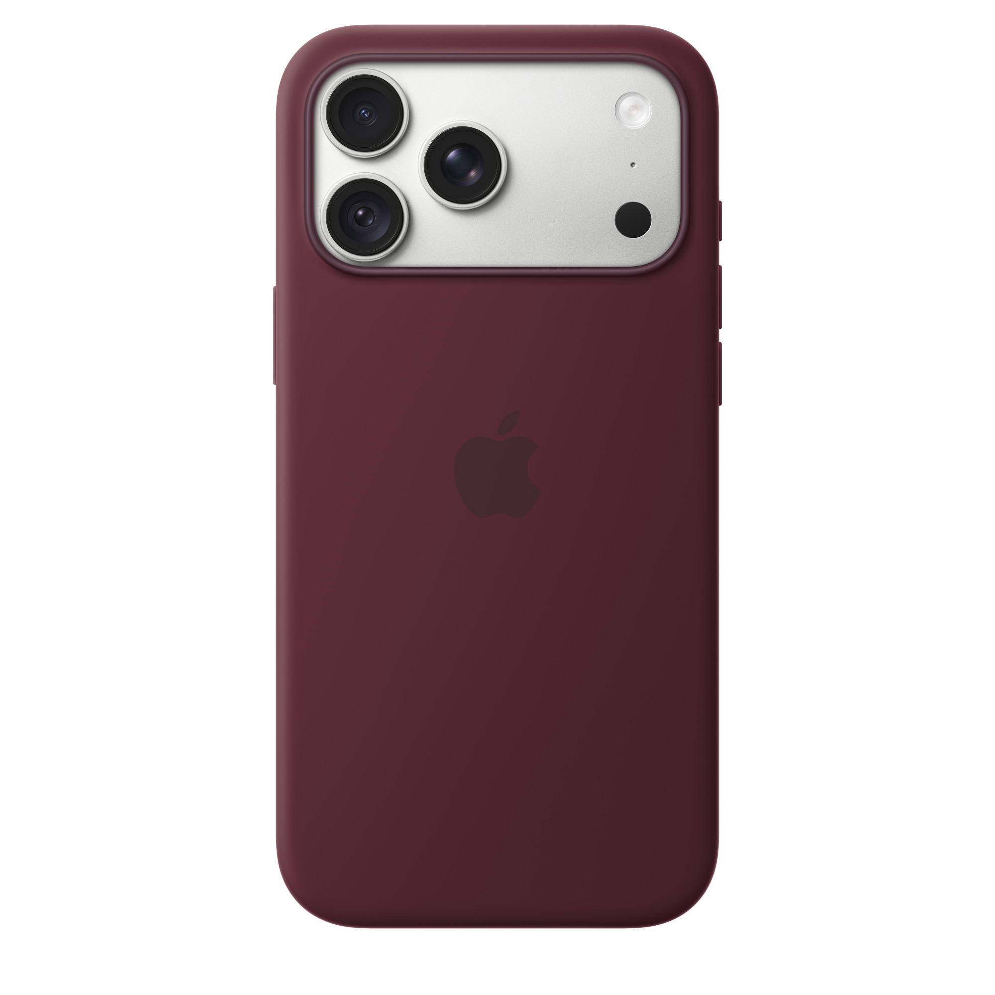 iPhone 18 Pro Max Silicone Case with MagSafe · Burgundy · Image 3