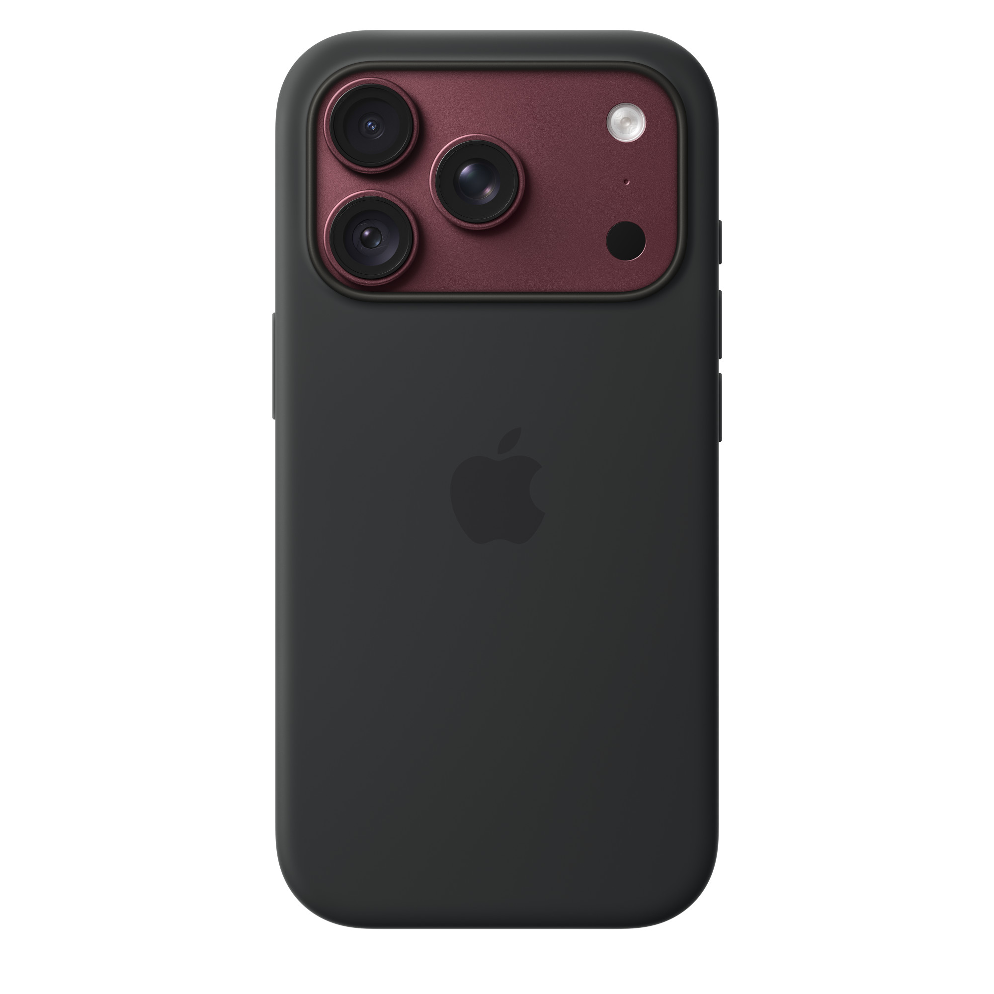 iPhone 18 Pro Silicone Case with MagSafe · Black · Image 2