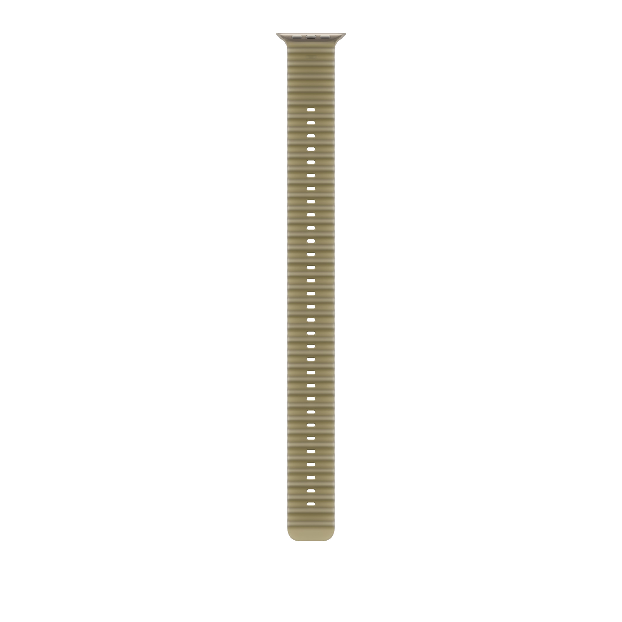 49mm Translucent Kelp Ocean Band Extension - Natural Titanium Finish