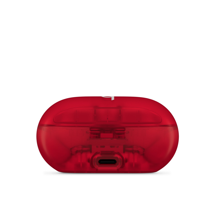Beats Solo Buds — True Wireless Earbuds — Transparent Red
