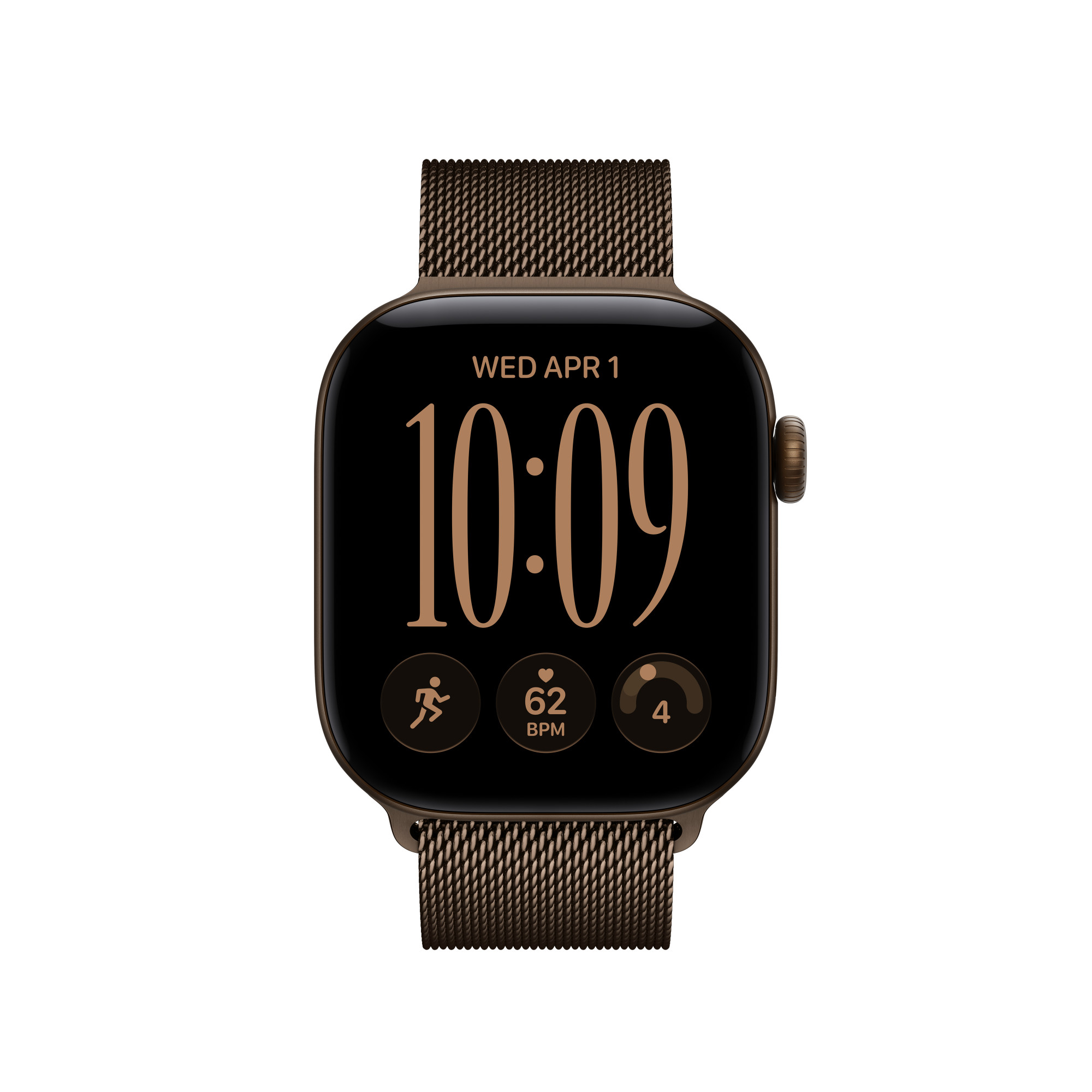 42mm Dark Bronze Milanese Loop