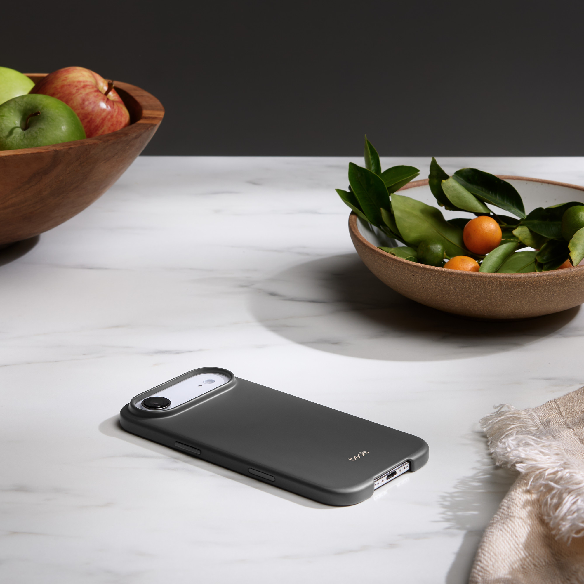 Beats iPhone Air Case with MagSafe and Camera Control – Granite Gray
