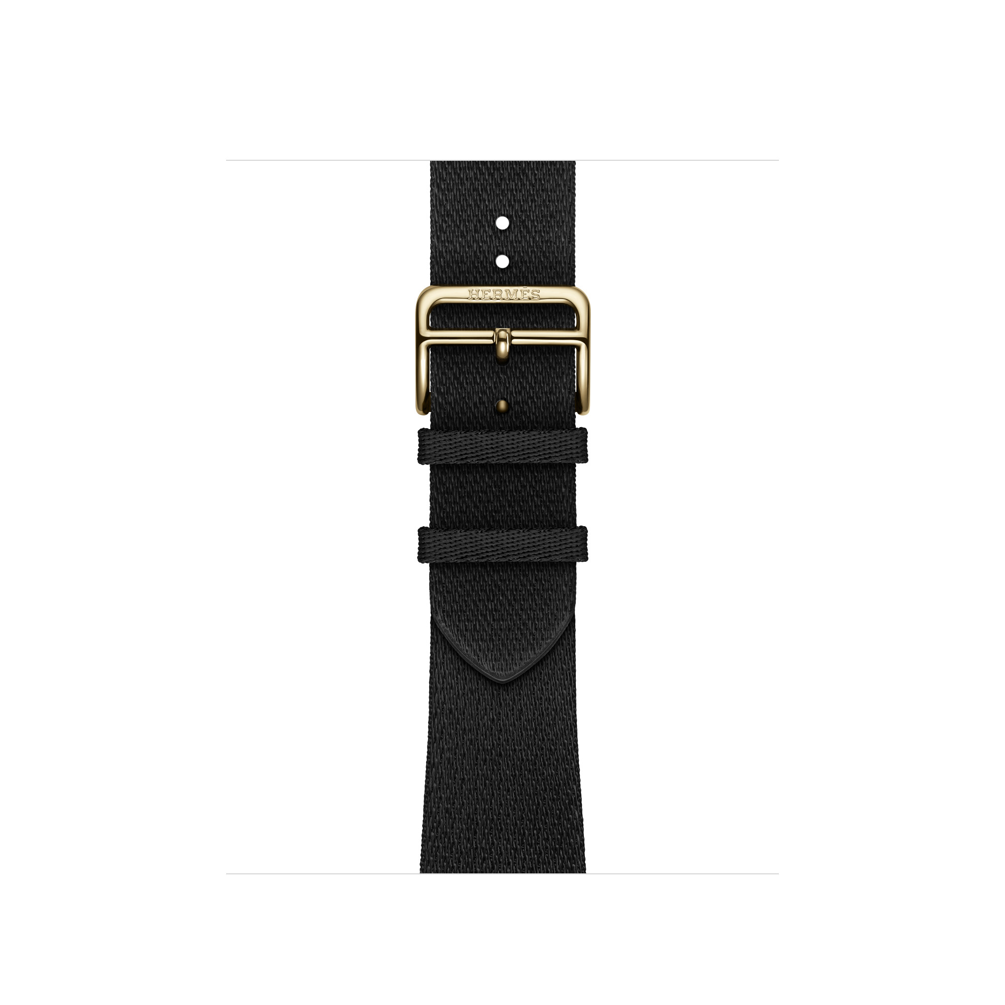 Apple Watch Hermès - 42mm Noir Satin Clou de Selle