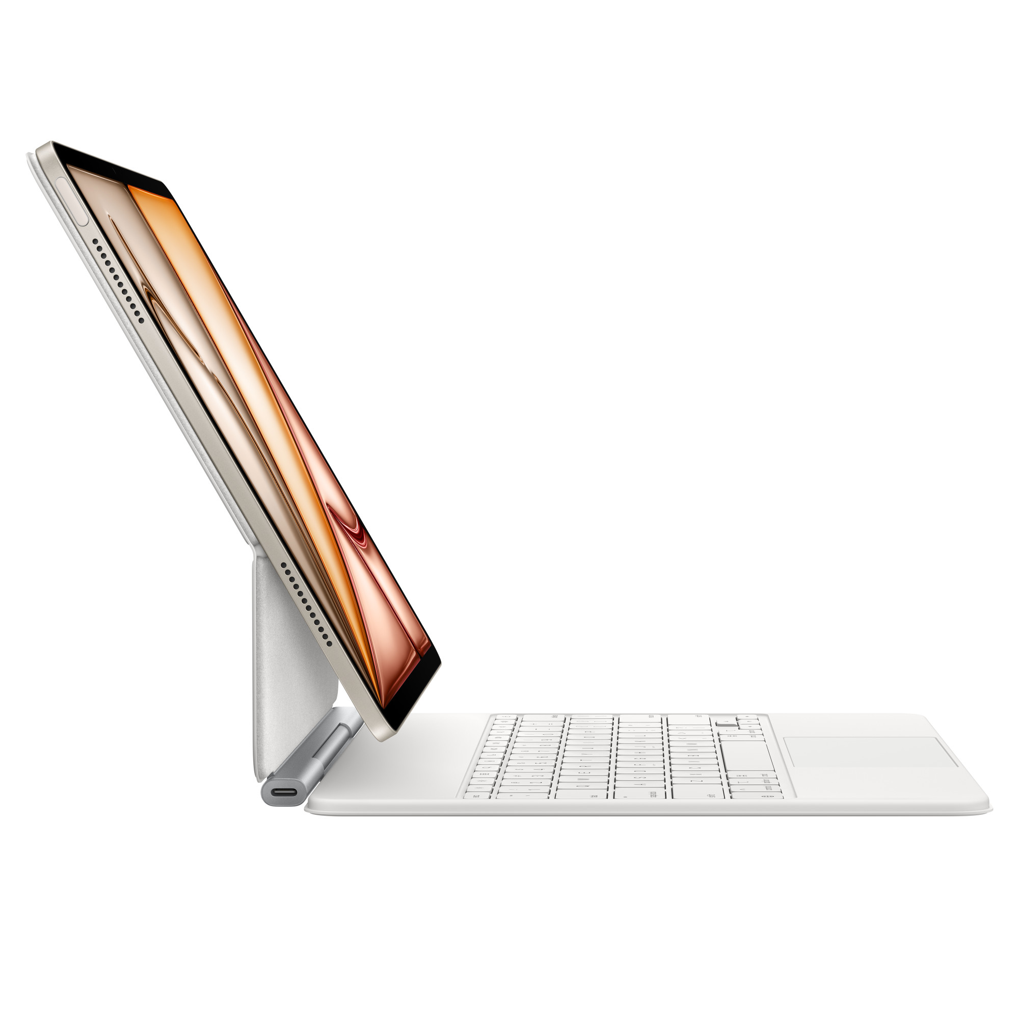 Magic Keyboard for iPad Air 13‑inch (M4) - Spanish - White