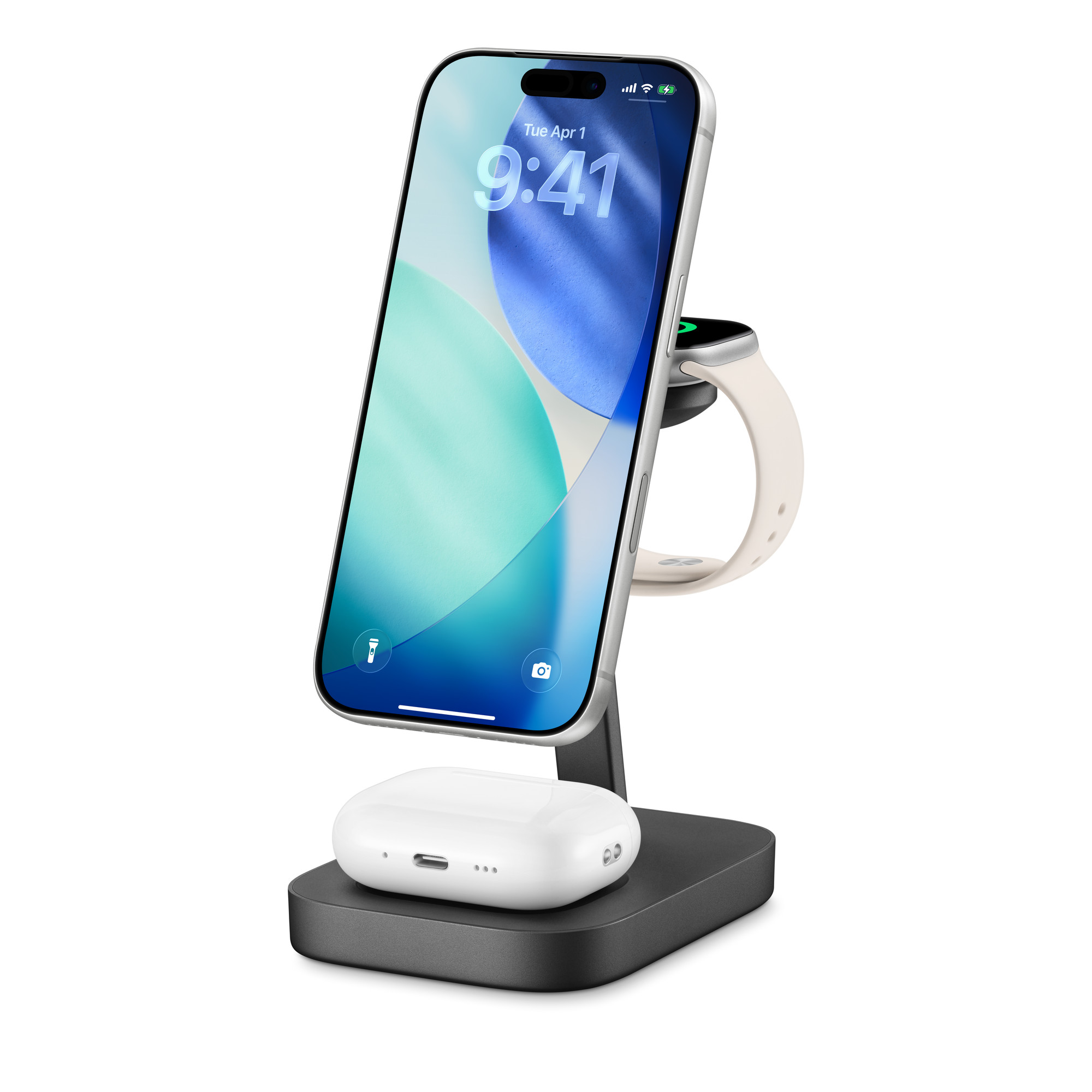 mophie 3-in-1 Wireless Charge Stand
