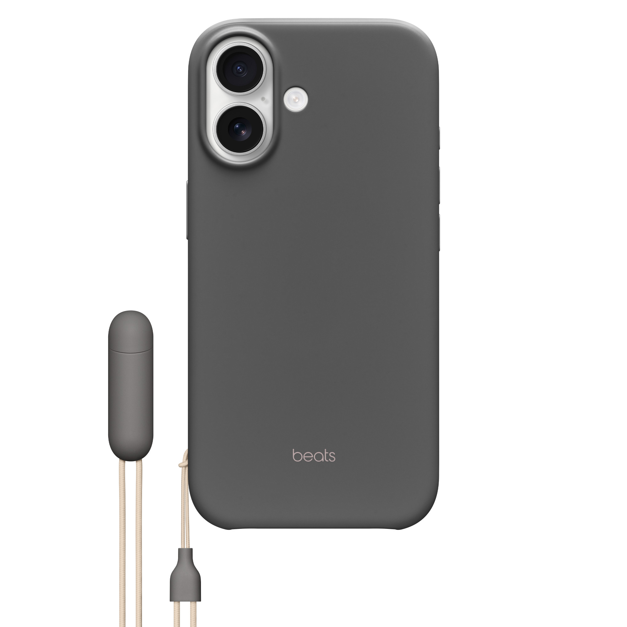Beats iPhone 17 Kickstand Case with MagSafe and Camera Control – Granite Gray