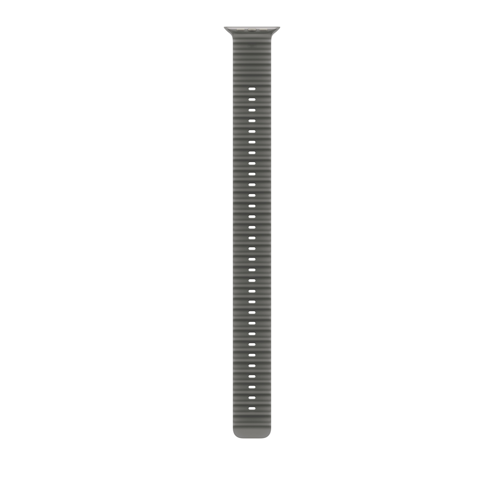 49mm Translucent Black Ocean Band Extension - Natural Titanium Finish