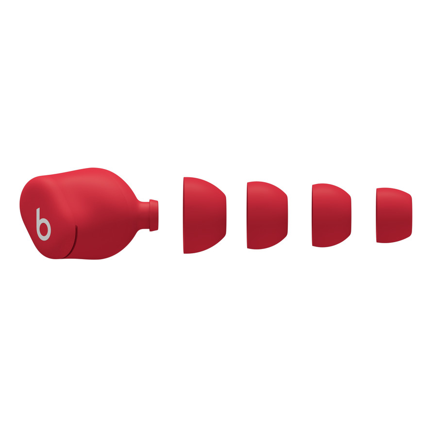 Beats Solo Buds — True Wireless Earbuds — Transparent Red