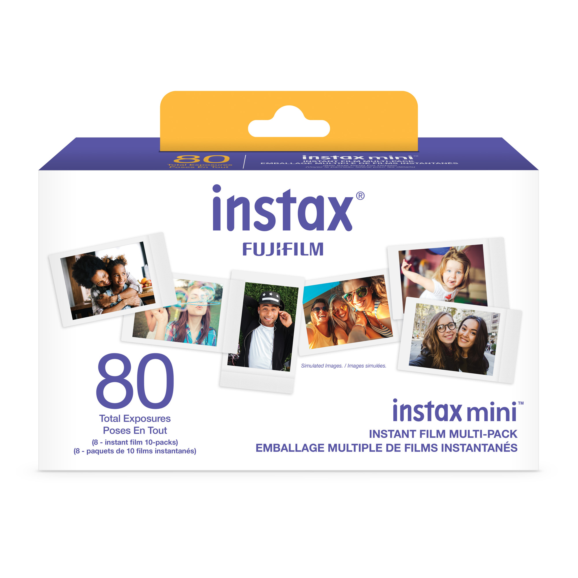 FUJIFILM INSTAX Mini Film Value Pack - 80 count