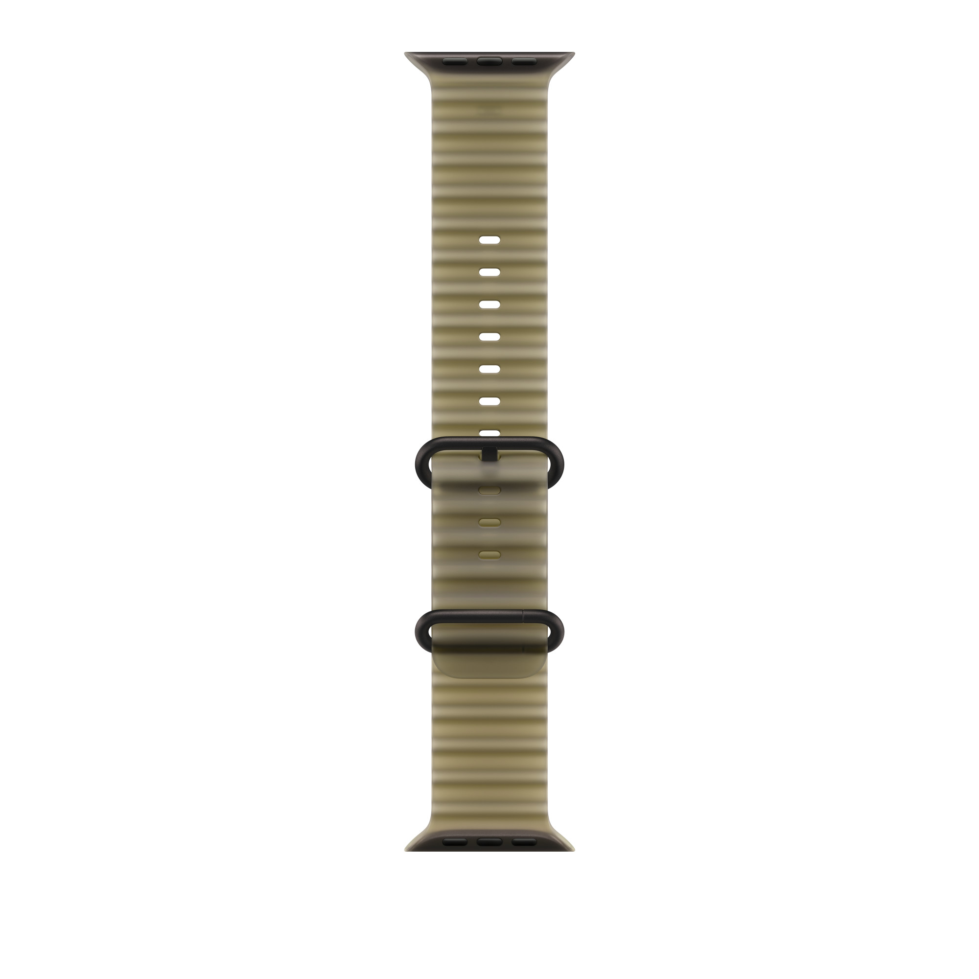 49mm Translucent Kelp Ocean Band - Black Titanium Finish