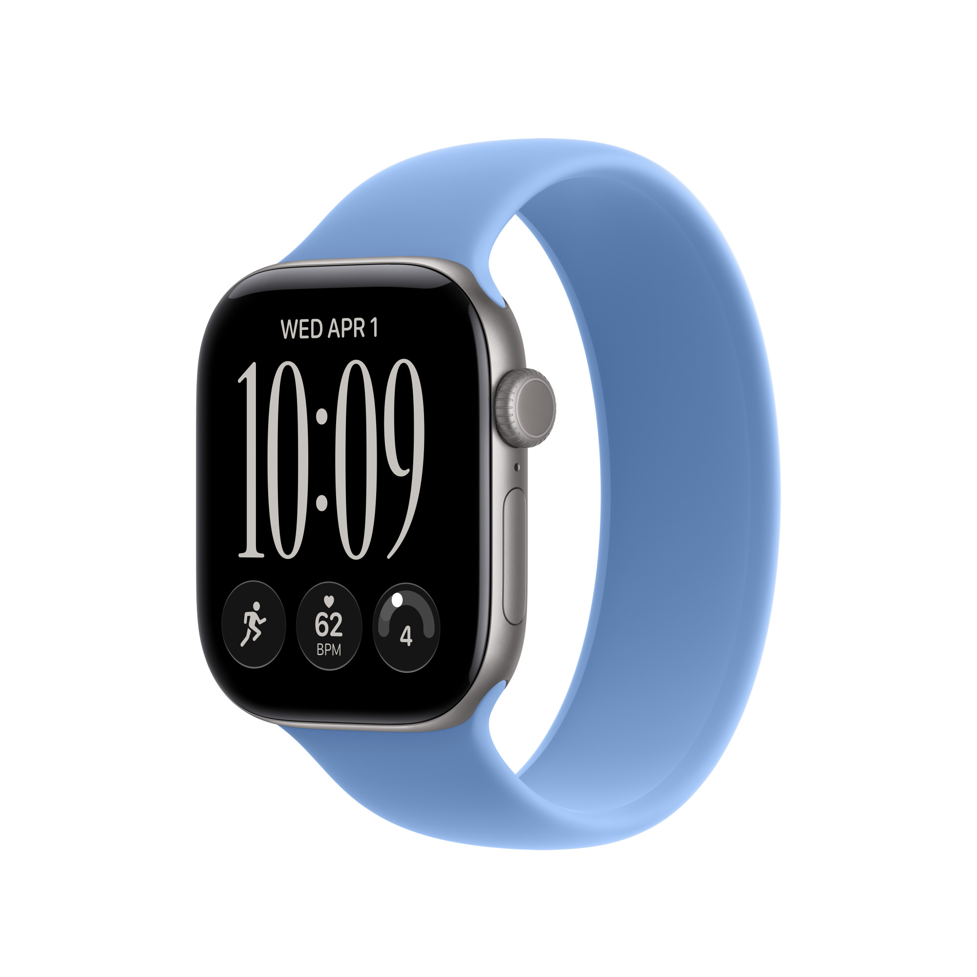 42mm Wildflower Blue Solo Loop - Size 0