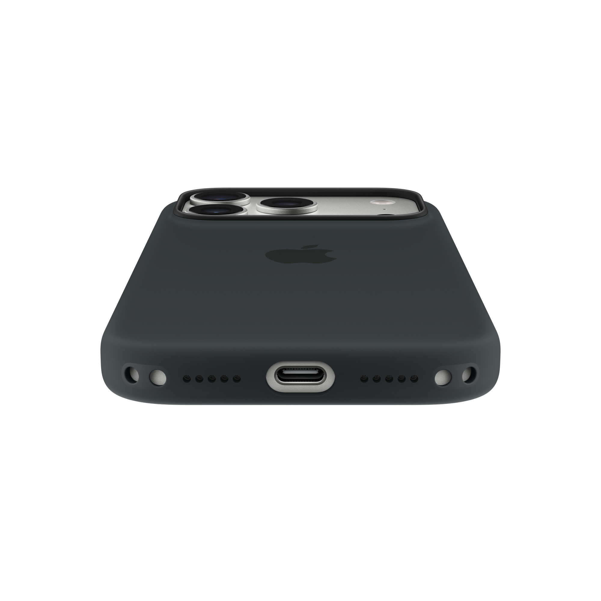 iPhone 17 Pro Silicone Case with MagSafe – Midnight