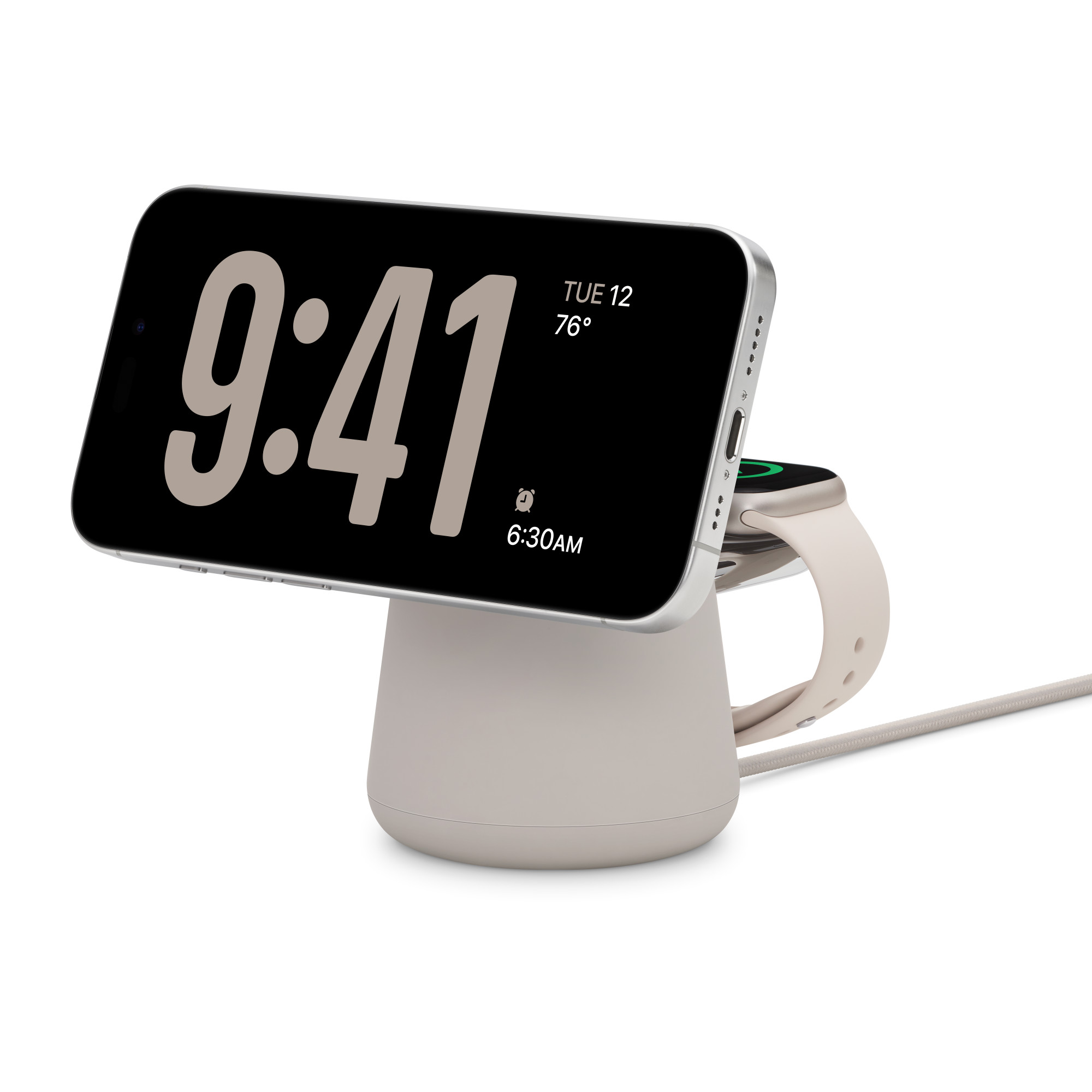 Belkin BOOST↑CHARGE™ PRO 2-in-1 Wireless Charging Dock with MagSafe