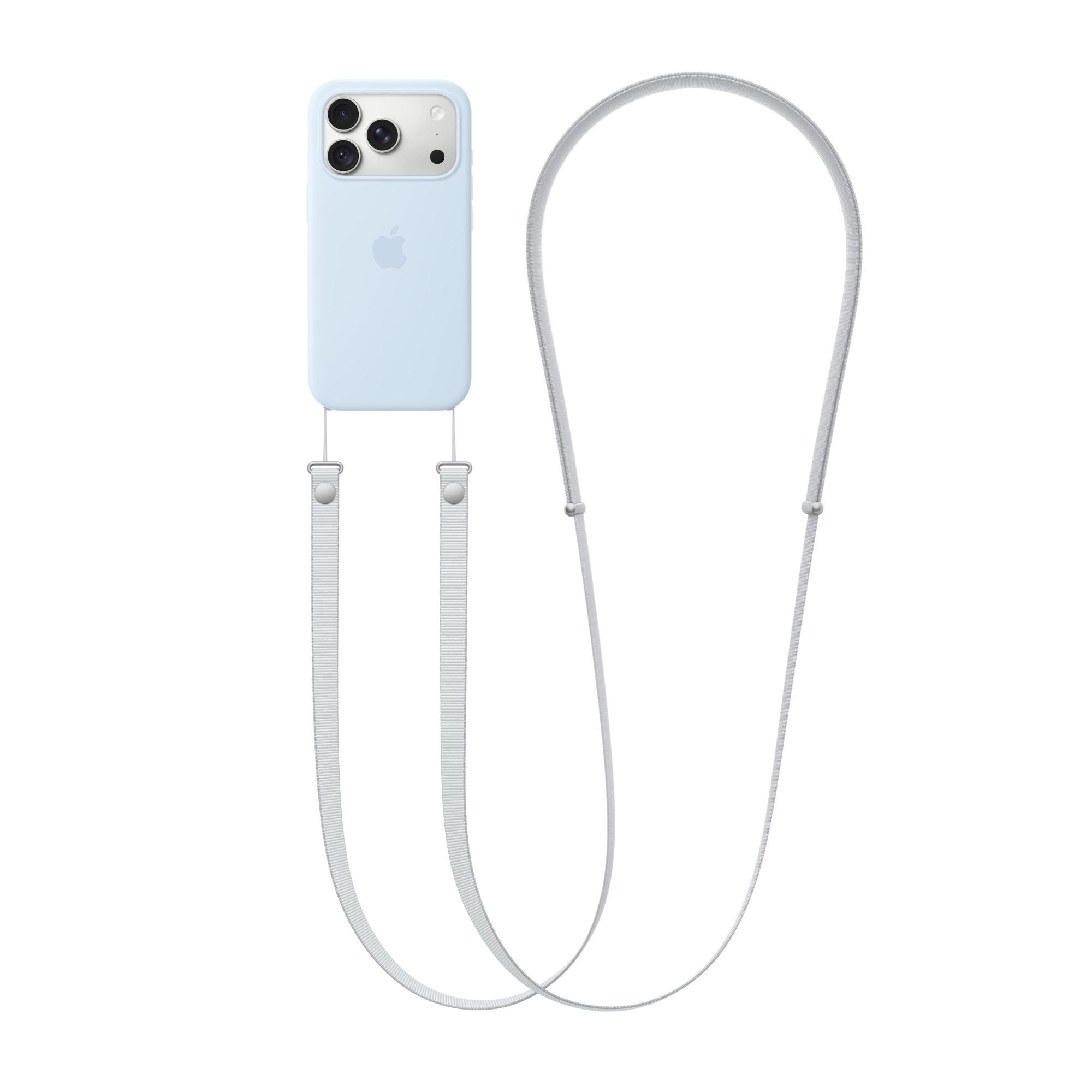 Crossbody Strap - Light Gray