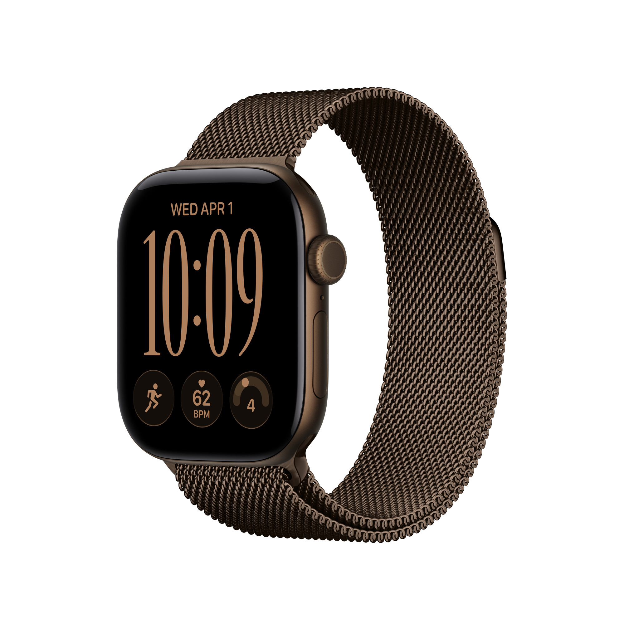 42mm Dark Bronze Milanese Loop