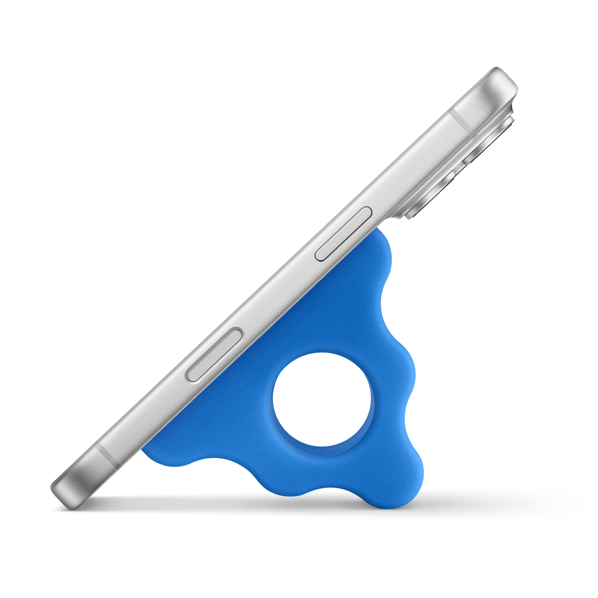 Hikawa Grip & Stand for iPhone (MagSafe Compatible) - Glow Blue