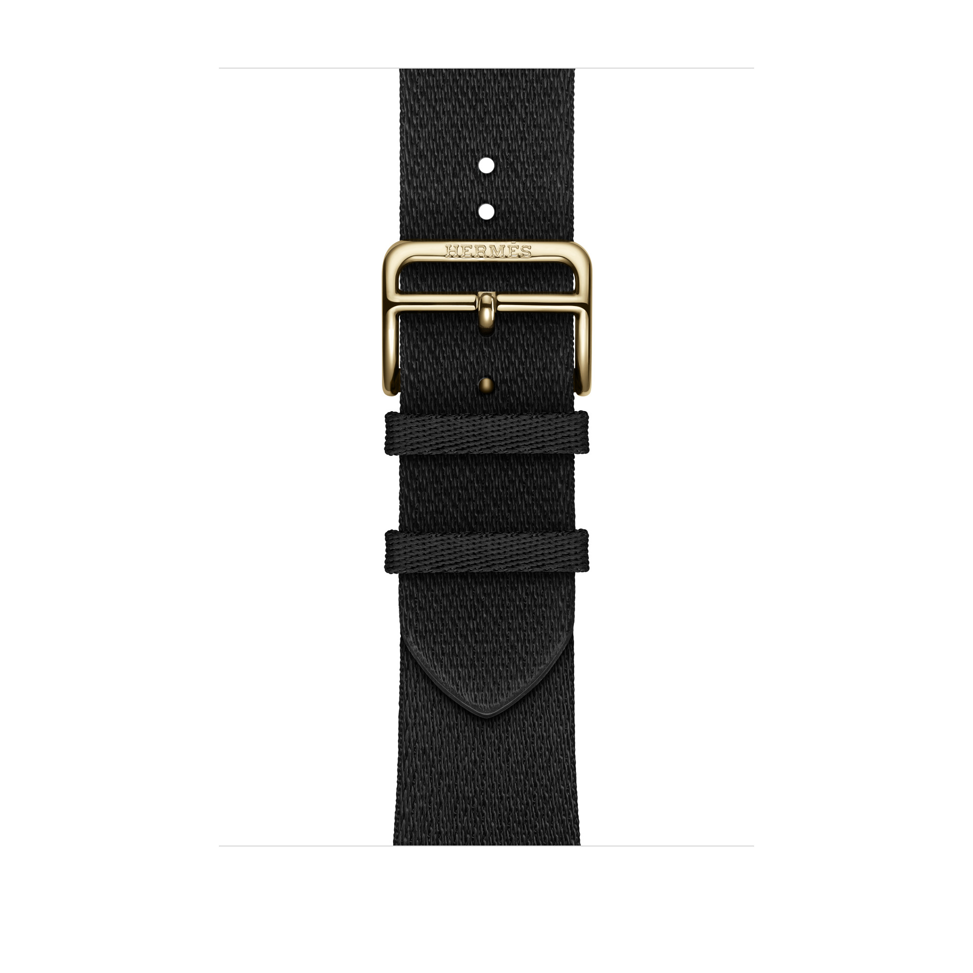 Apple Watch Hermès - 46mm Noir Satin Clou de Selle