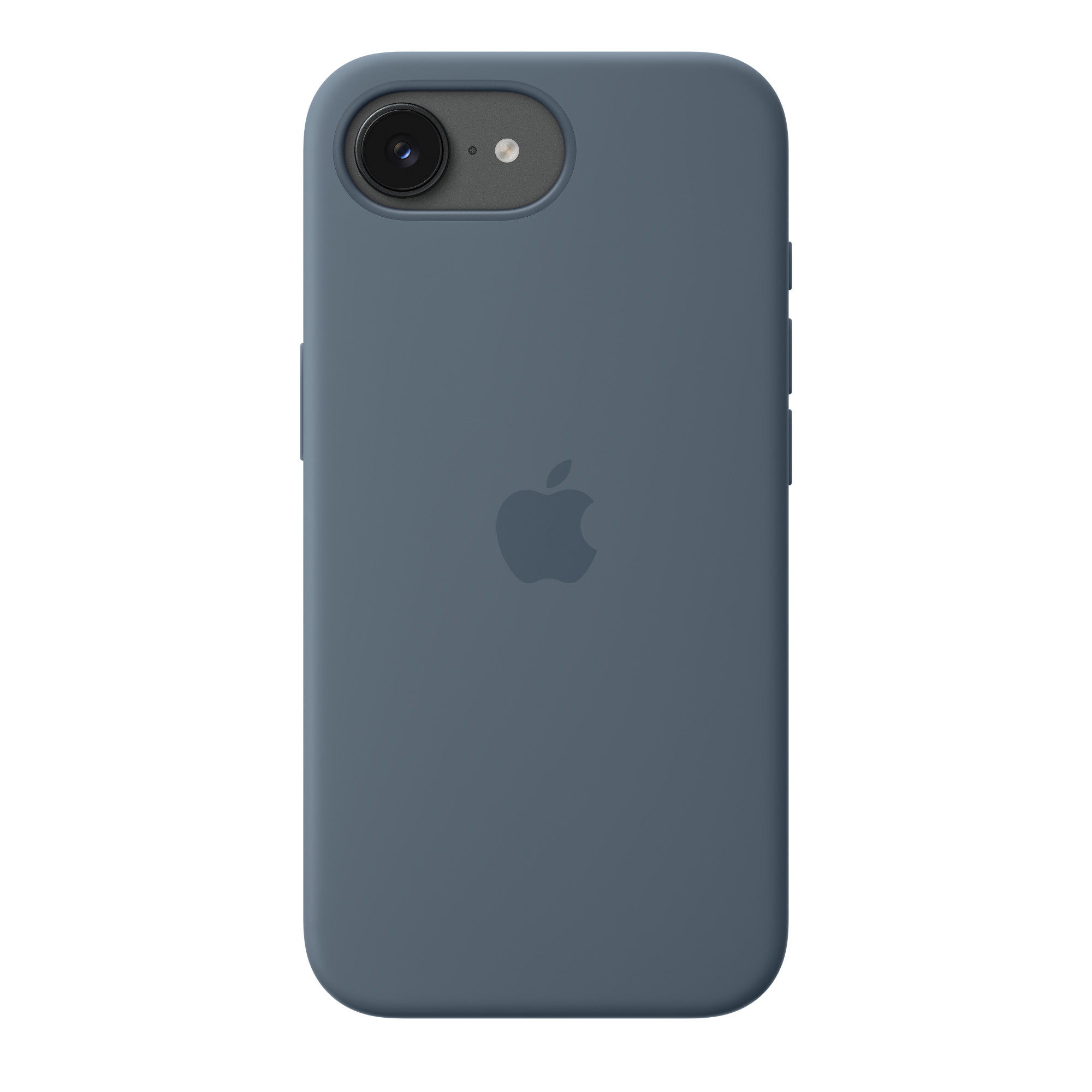 iPhone 17e Silicone Case with MagSafe – Anchor Blue