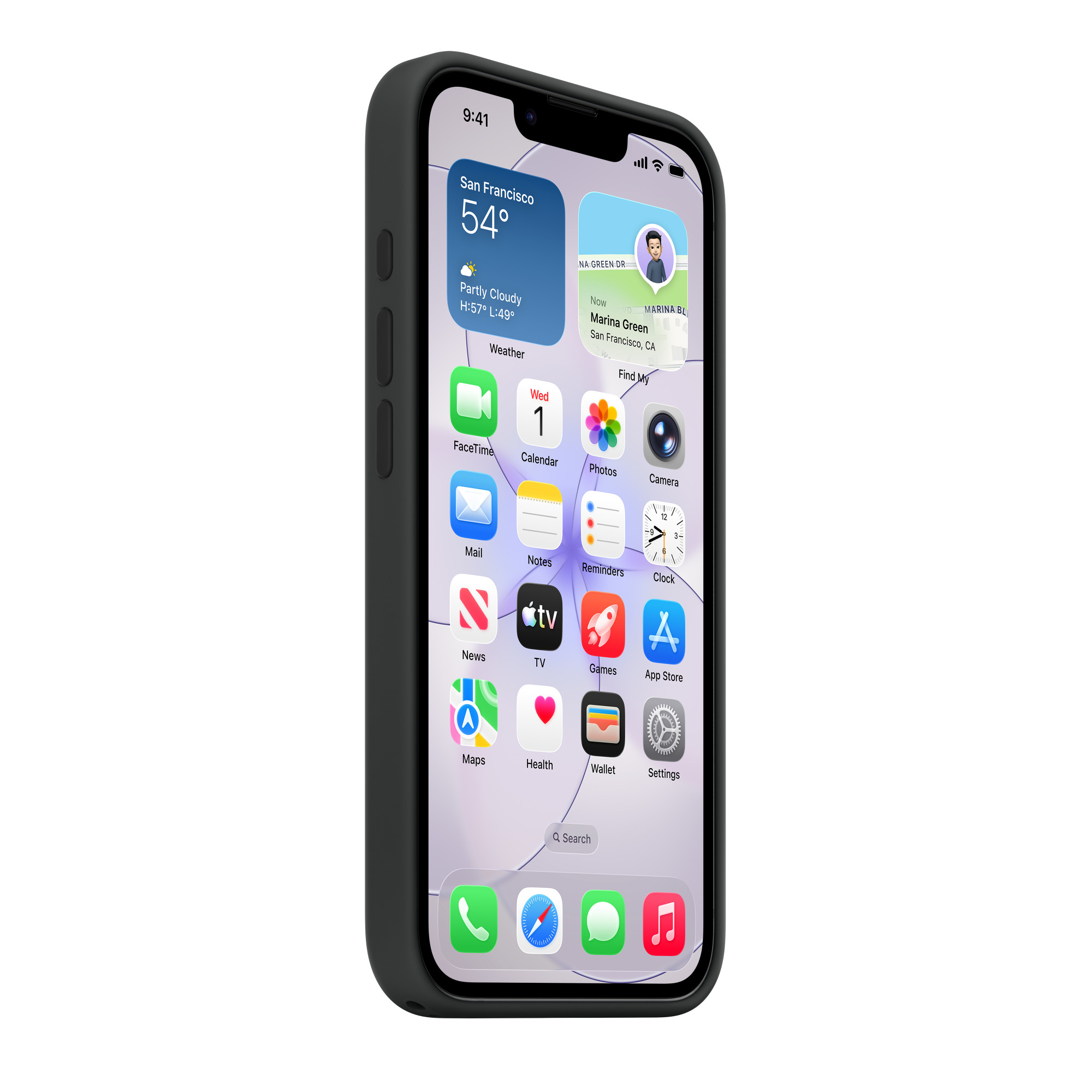 iPhone 17e Silicone Case with MagSafe – Black