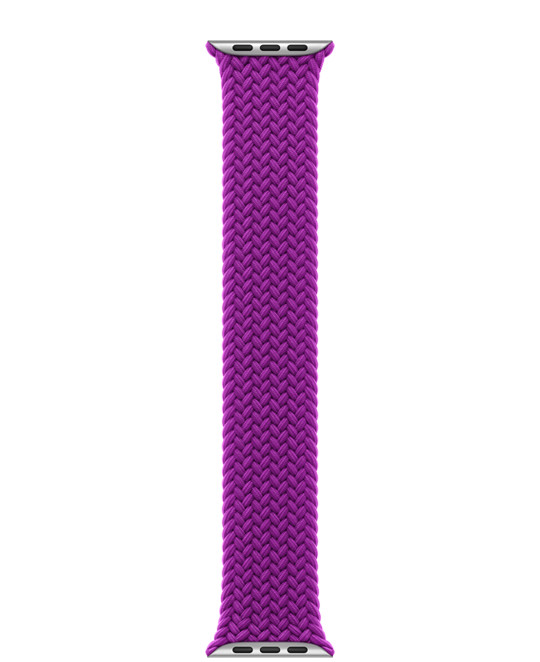 46mm Magenta Braided Solo Loop - Size 8