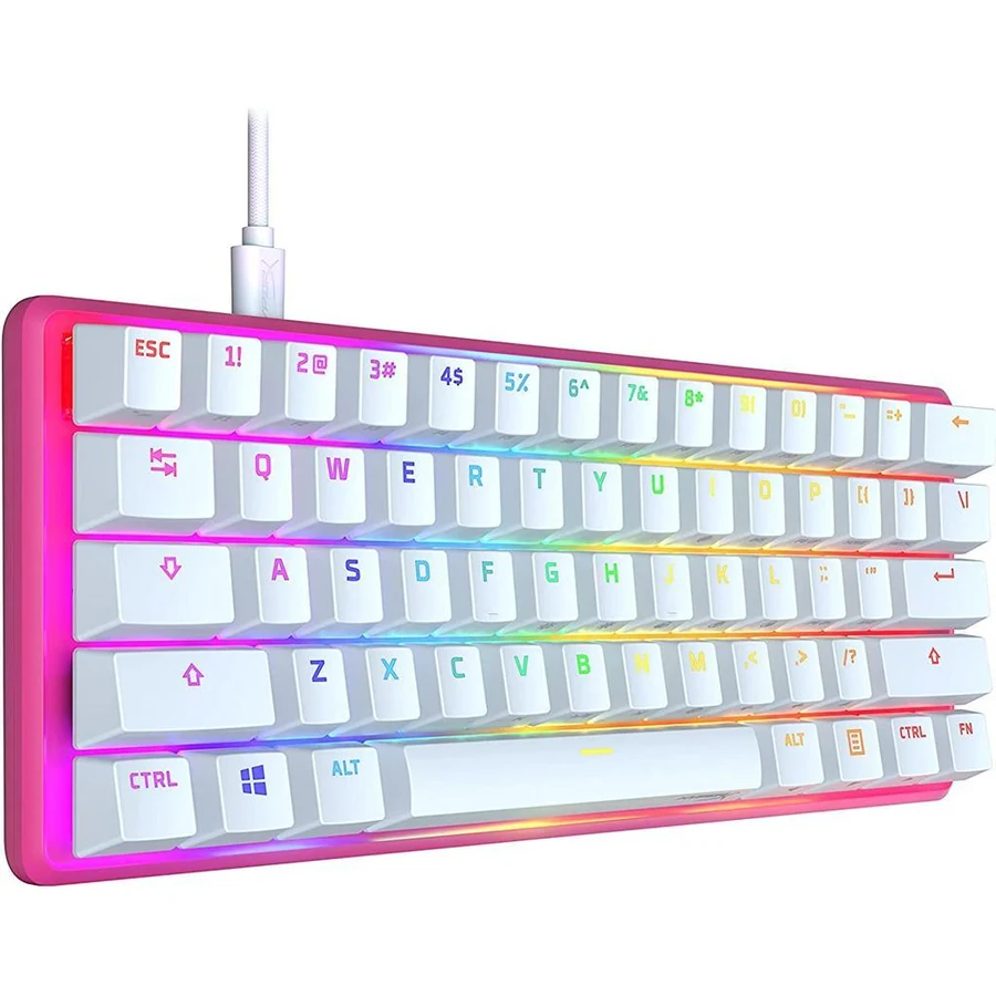 Hyperx Keyboard QWERTY Backlit Keyboard Alloy Origins 60