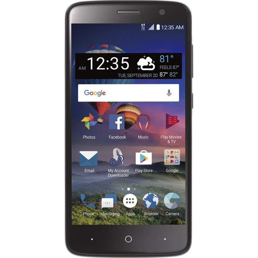 ZTE ZMax One 16GB - Gray - Locked Verizon