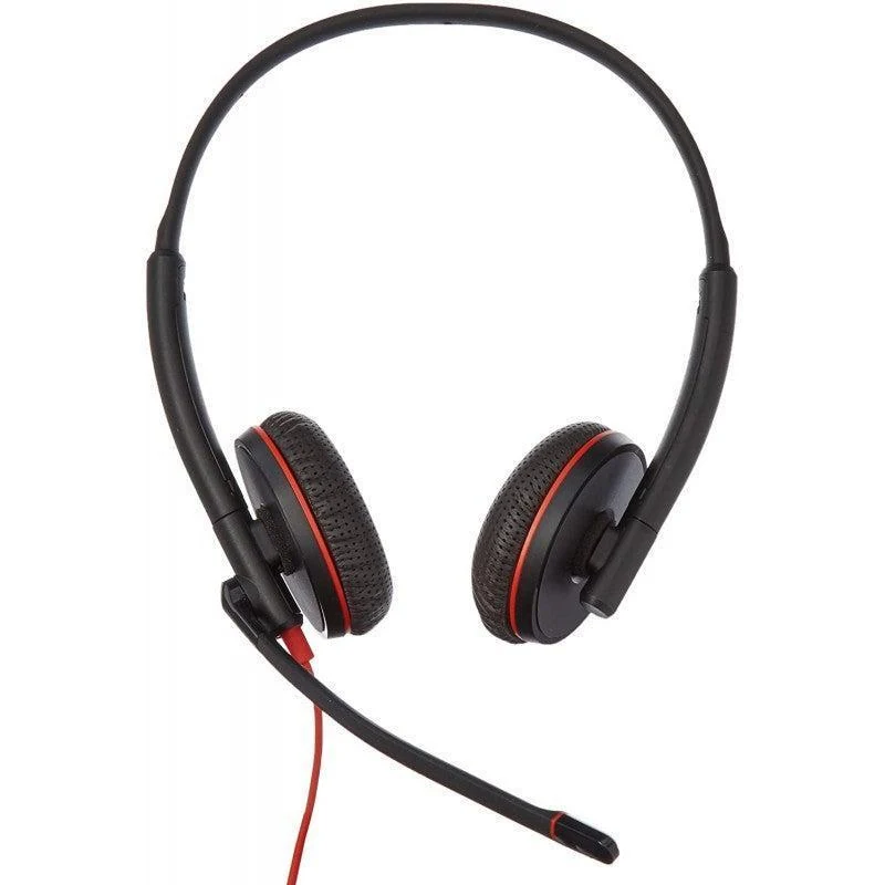 Plantronics Blackwire C3220 Headphone with microphone - Black