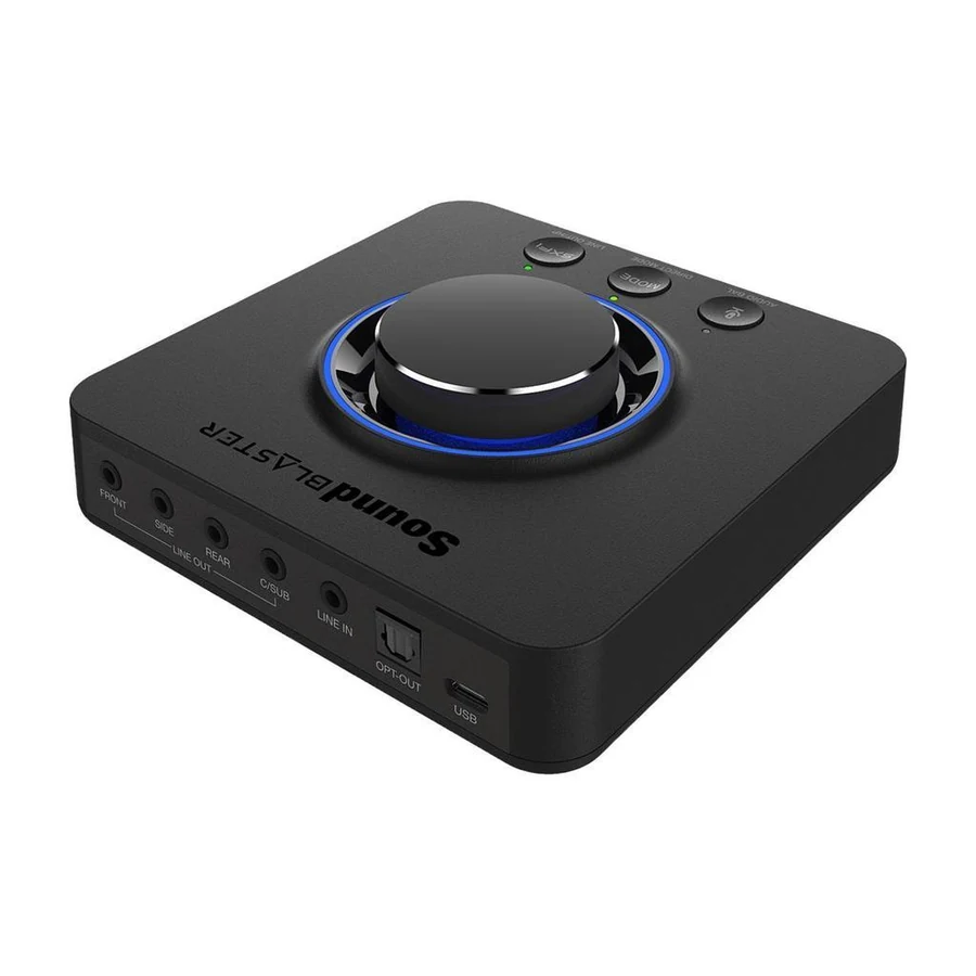 Creative Labs Creative Sound Blaster X3 audio accessories