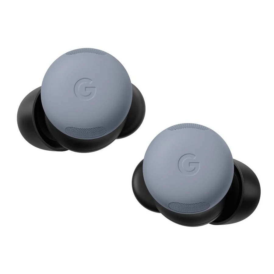 Google Buds Pro 2 Earbud Noise-Cancelling Bluetooth Earphones - Blue