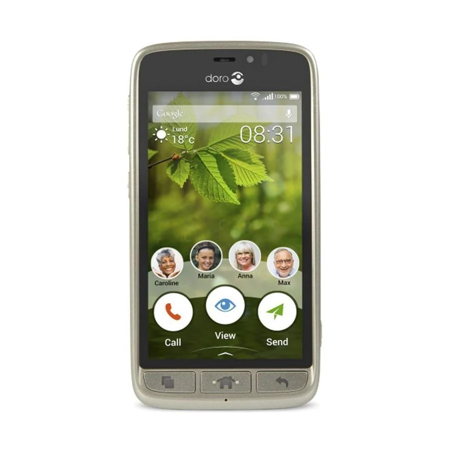 DORO Liberto 8031 8GB - Yellow - Locked T-Mobile