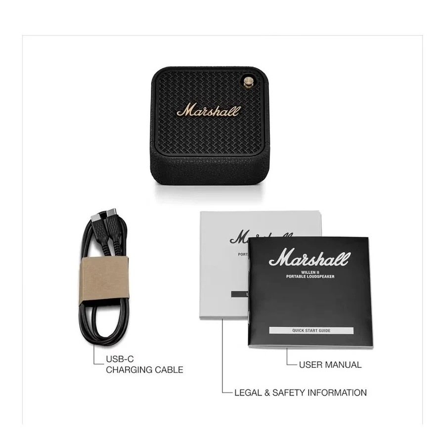 Marshall Willen Bluetooth speakers - Black