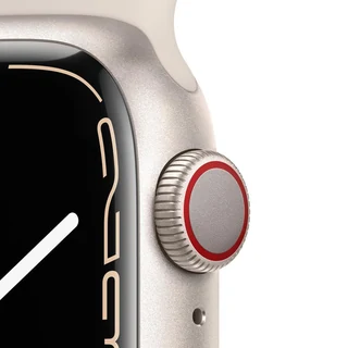 Apple Watch Series 7 (2021) GPS + Cellular 41 mm - Aluminium Starlight