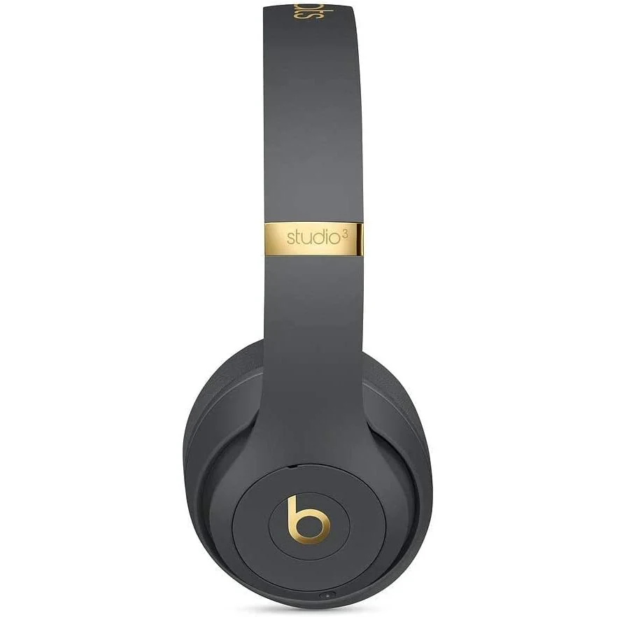 Beats Studio3 Wireless Noise cancelling Headphone Bluetooth with microphone - Black/Cream