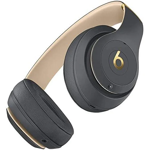 Beats Studio3 Wireless Noise cancelling Headphone Bluetooth with microphone - Black/Cream