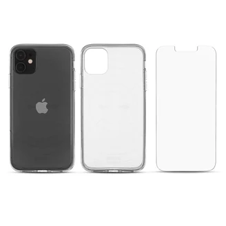 RefurbLane Case iPhone 11 and protective screen - GRS 4.0 Recycled plastic - Transparent · Transparent · Image 4