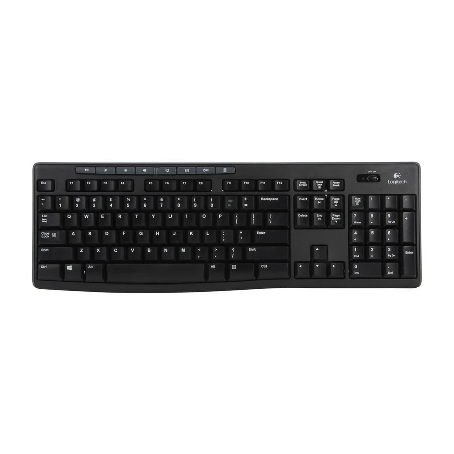 Logitech Keyboard QWERTY Wireless MK270