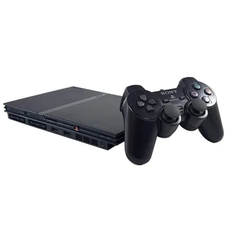 PlayStation 2 Slim · Black · Image 2