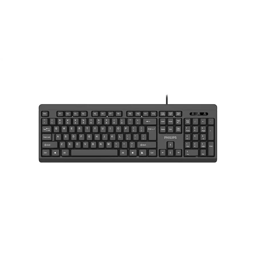 Philips Keyboard QWERTY Backlit Keyboard SPK6224