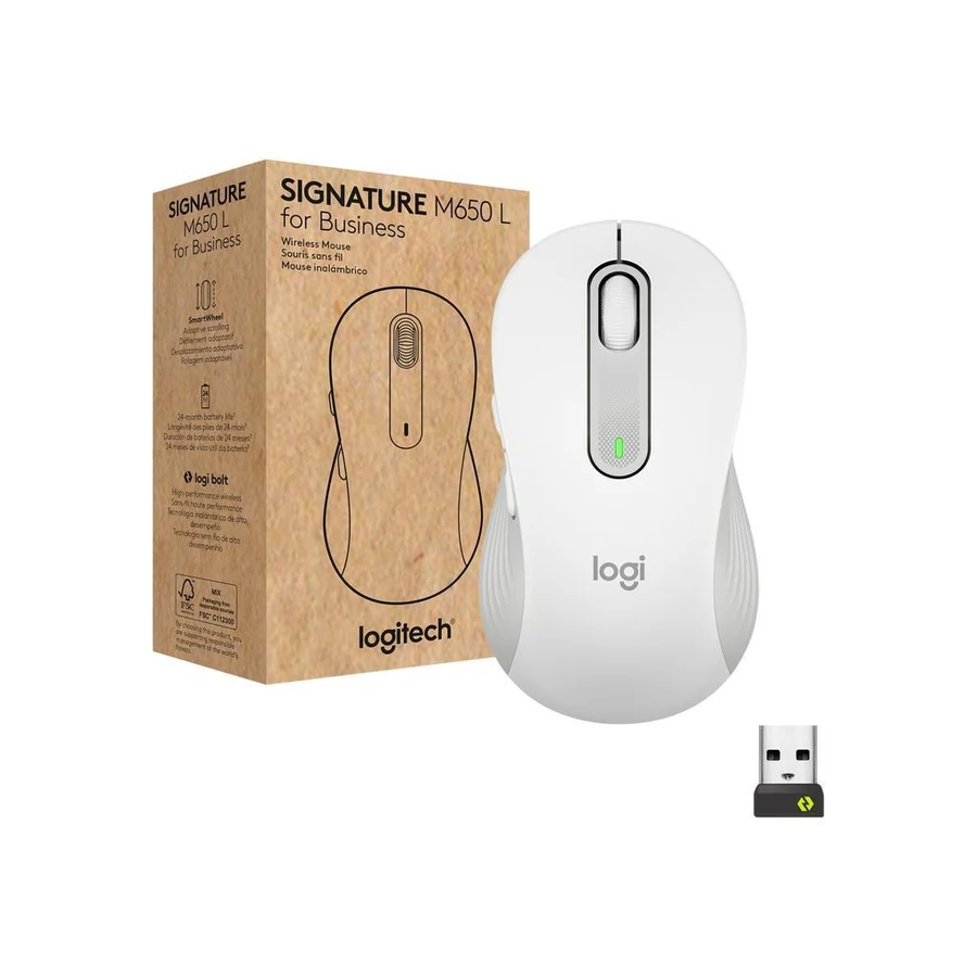 Logitech Signature M650 L Mouse Wireless