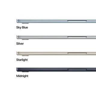 MacBook Air (2025) 15-inch - Apple M4 10-core and 10-core GPU - 16GB RAM - SSD 256GB - Standard display