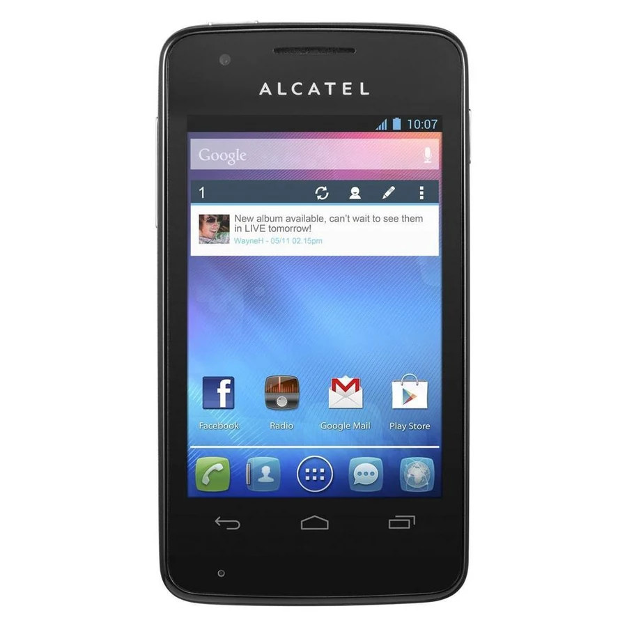 Alcatel One Touch S Pop 4GB - Black - Unlocked