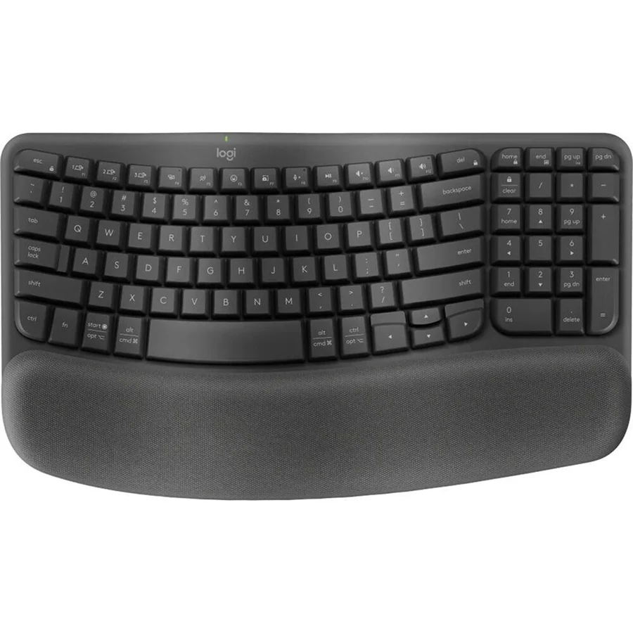 Logitech Keyboard QWERTY Wireless Ergo Series Wave