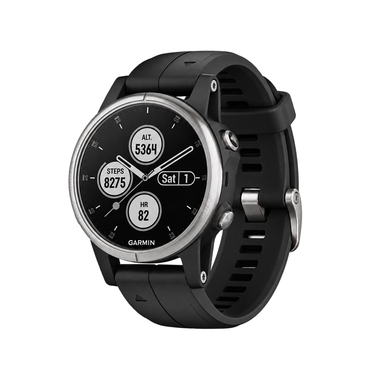 Fenix 5S Plus · Black · Image 2