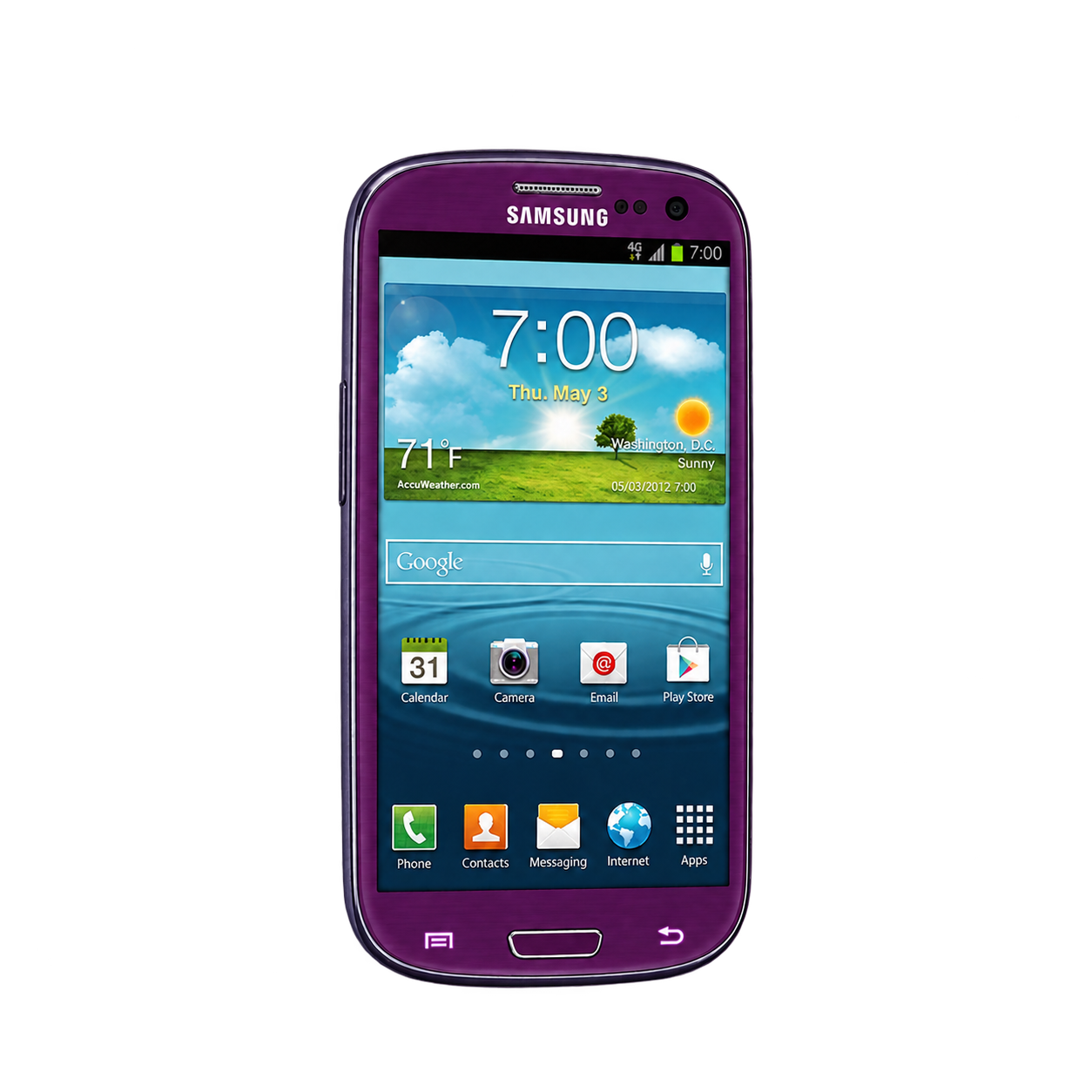 Samsung · Galaxy S III CDMA · Purple · Image 2