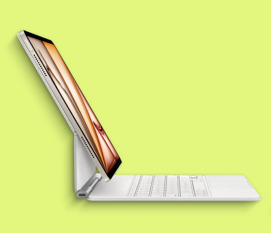 The iPad Air M3’s design hasn’t changed much, but it’s still ultraportable.