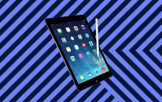 iPad with a pencil