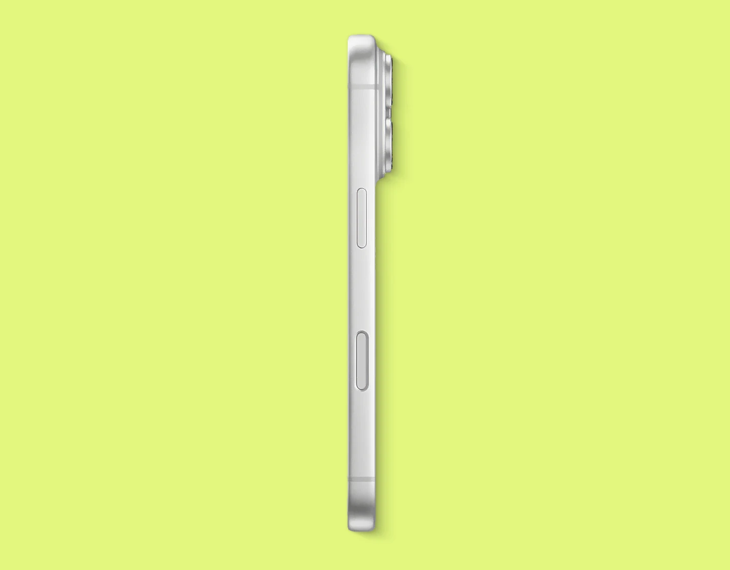 Familiar flat sides and a raised camera plateau carry over from the iPhone 17 Pro. 
